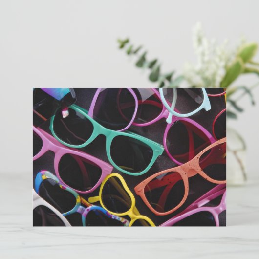 Beautiful Colorful sunglasses (Standing Front)