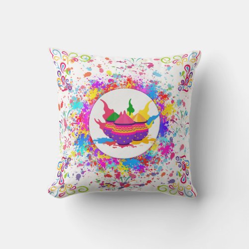  beautiful Colorfull Pattern Throw Pillow 