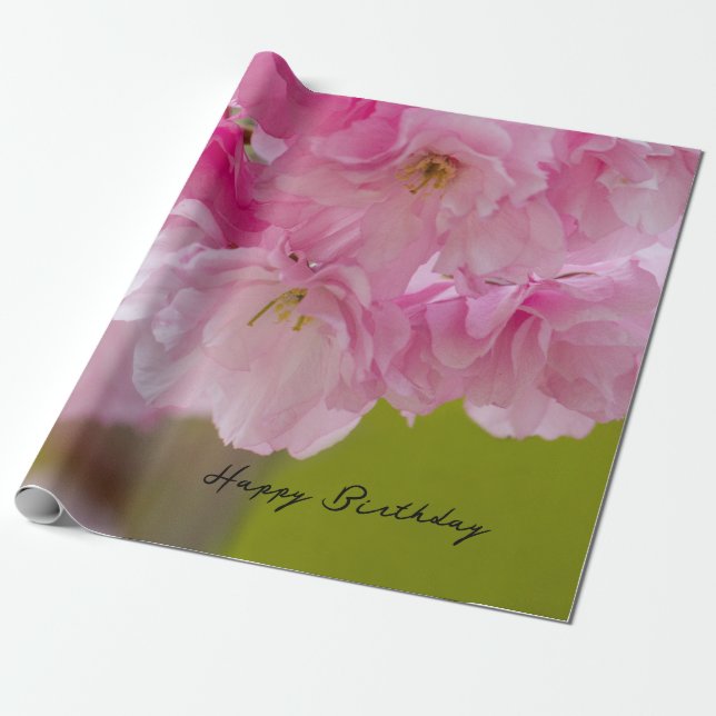 Beautiful Coloring Wrapping Paper (Unrolled)