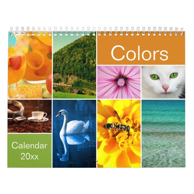 Beautiful Colors Calendar (Cover)