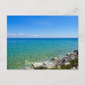 Beautiful Colors Of Lake Huron Postcard