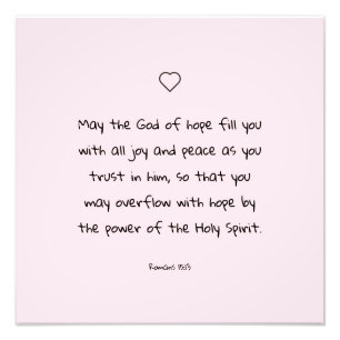 Beautiful Comforting Scripture Bible Quote Photo Print