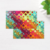 Beautiful cool abstract squares circles glass glow (Desk)