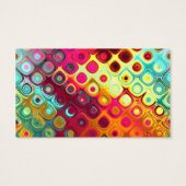 Beautiful cool abstract squares circles glass glow (Back)