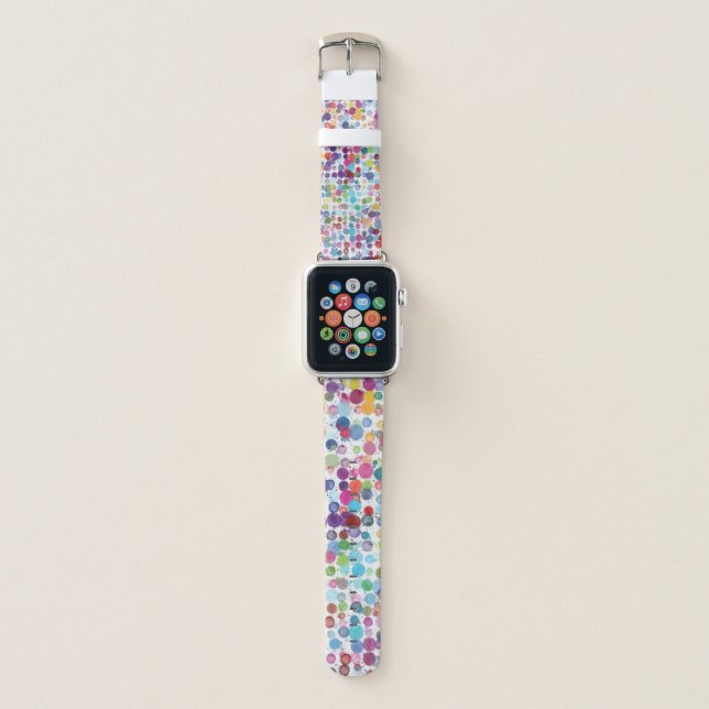 Beautiful cool colorful apple watch band (Front)