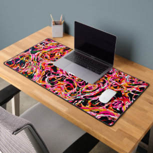 Beautiful Cool Colorful Funky Desk Mat