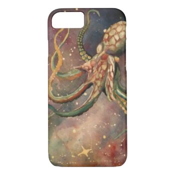 Beautiful Cool Colorful Octopus Iphone 7 Case by Three_Men_and_a_Mama at Zazzle