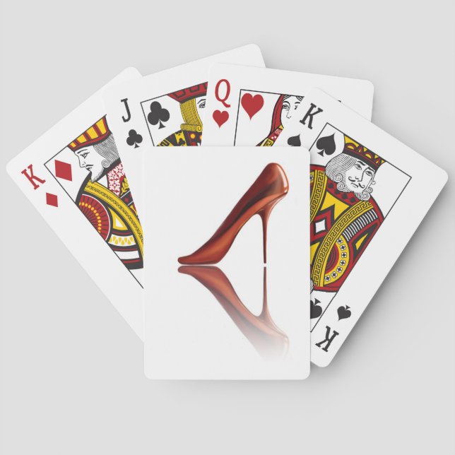 Beautiful Cool high-heels Poker Cards (Back)