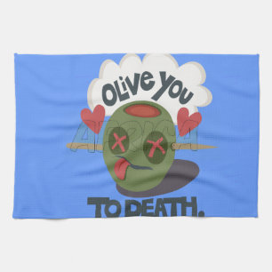 Beautiful Cool I love Africa Art Kitchen Towel