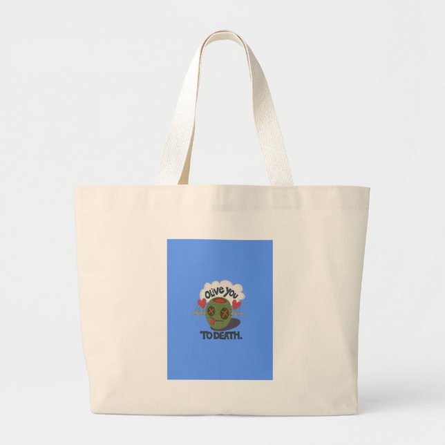 Beautiful Cool I love Africa Art Large Tote Bag (Front)