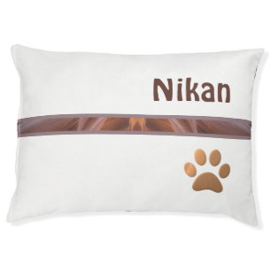 Beautiful Copper Paw Soothing Dog Bed