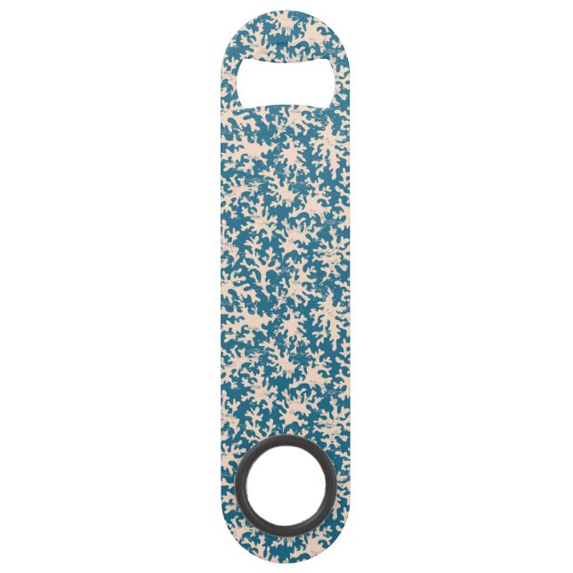 Beautiful Coral Pattern Bar Key (Front)