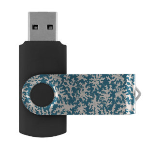 Beautiful Coral Pattern Flash Drive