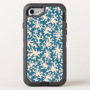Beautiful Coral Pattern OtterBox Defender iPhone SE/8/7 Case
