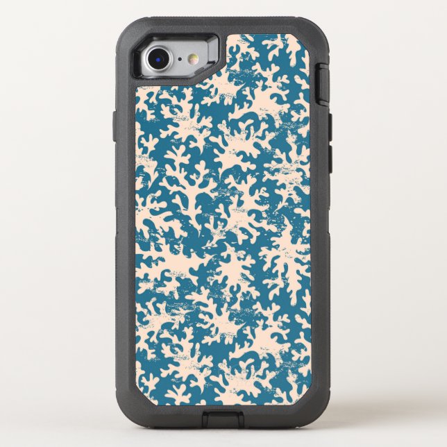 Beautiful Coral Pattern Otterbox iPhone Case (Back)