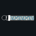 Beautiful Coral Pattern Wrist Keychain<br><div class="desc">Beautiful vintage coral seamless for your business © and ® Bigstock® - All Rights Reserved.</div>