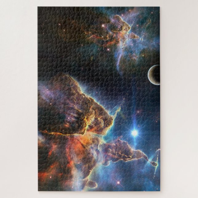 Beautiful Cosmic Cloud Jigsaw Puzzle (Vertical)