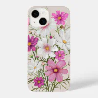  iPhone 14 Cute Colorful Flower Garden Botanical Floral for  Women Girls Case : Cell Phones & Accessories