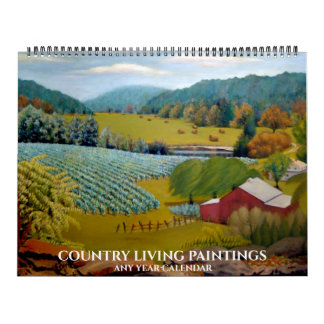 Beautiful Country Living - Any Year -  Calendar