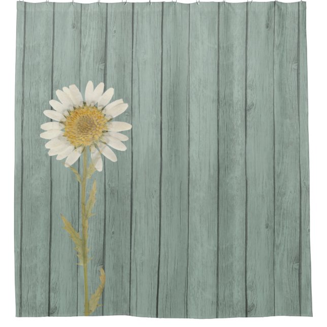 Beautiful Country Rustic Home Beach Shower Curtain (Front)