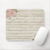 Beautiful Country Shabby Chic Rustic Wood Mouse Pad | Zazzle