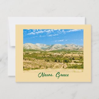 Beautiful Countryside Of Naxos, Greece