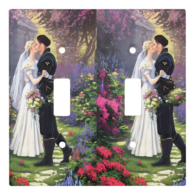 Beautiful Couple in The Park Light Switch Cover (Front)