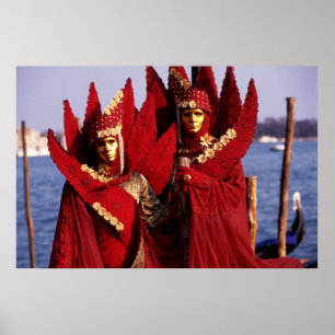 Beautiful Couple of Lovers Poster