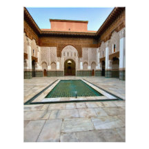 Beautiful Courtyard of Ben Youssef - Marrachech