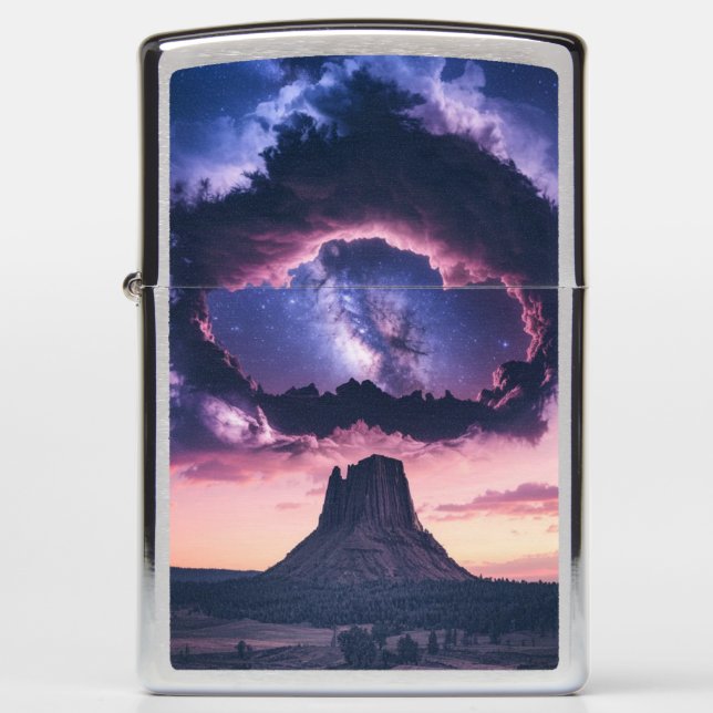 Beautiful cover zippo lighter (Front)