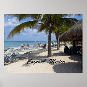 Beautiful Cozumel, Mexico Poster