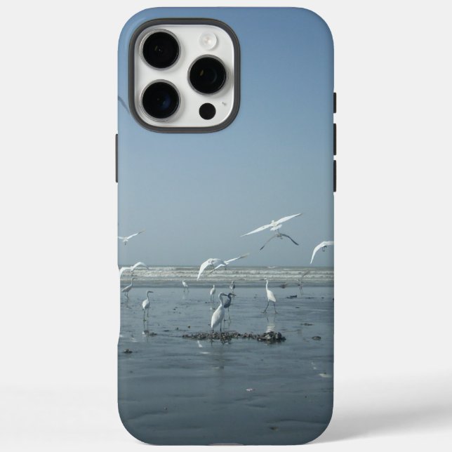 Beautiful Cranes Flying Over Water Nature's Ballet Case-Mate iPhone Case (Back)