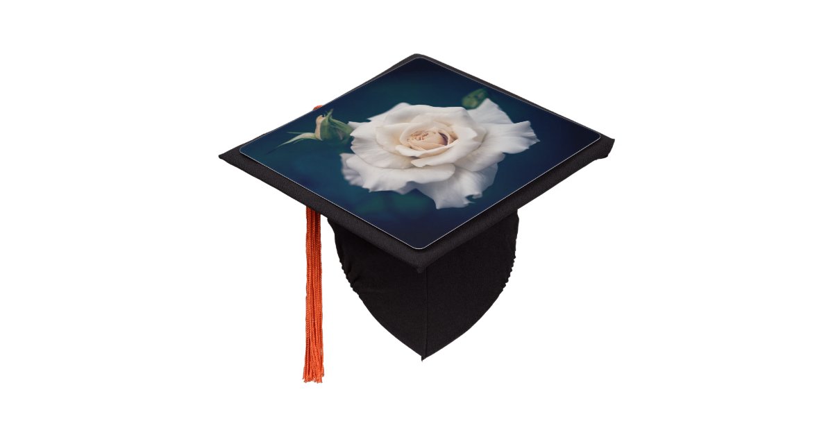 rose graduation cap