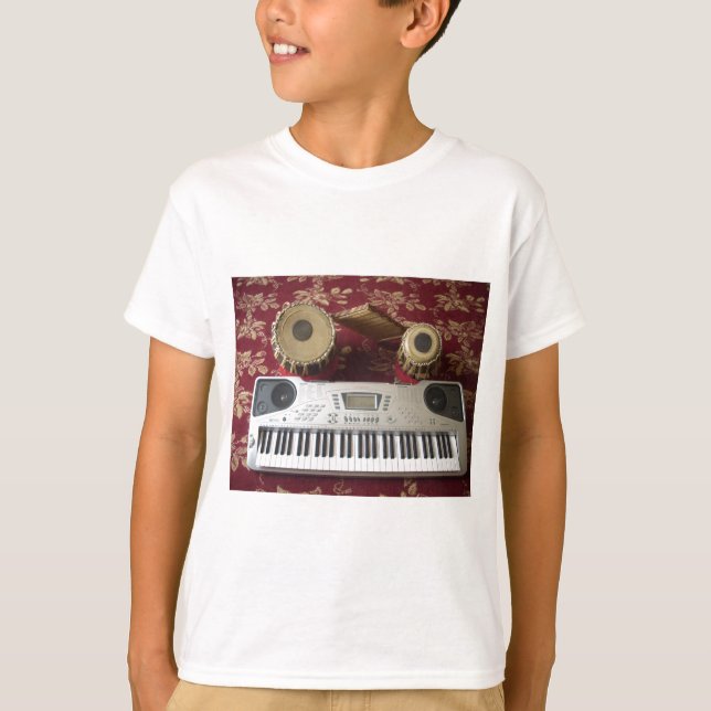 Beautiful Creative Corner: Musical Tapestry T-Shirt (Front)