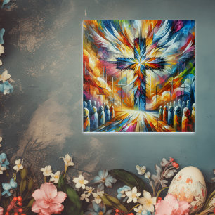 Beautiful Cross for Easter Celebrations   Jigsaw Puzzle
