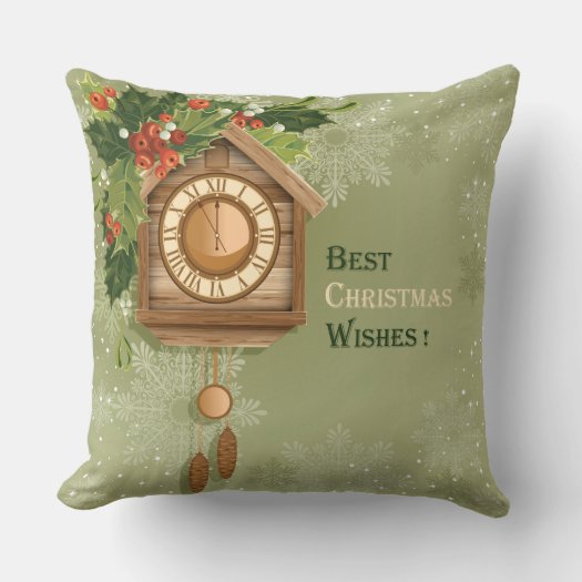Beautiful Cuckoo Cloak with Christmas Holly Poster