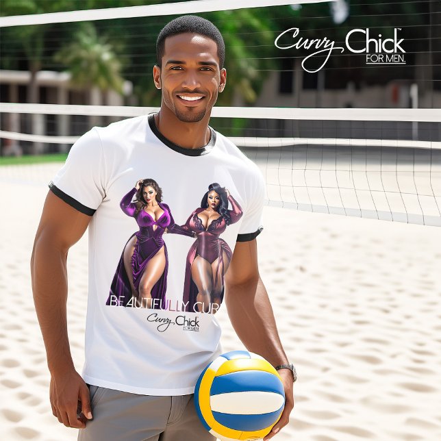 Beautiful Curvy Women T-Shirt (
)