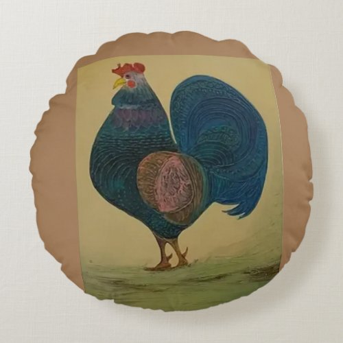 Beautiful cushion with Rooster print