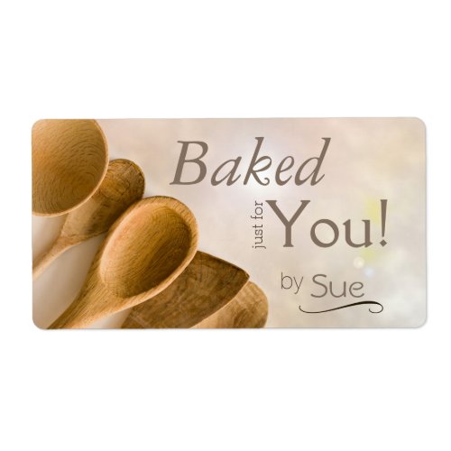 Beautiful Custom Bakers Labels