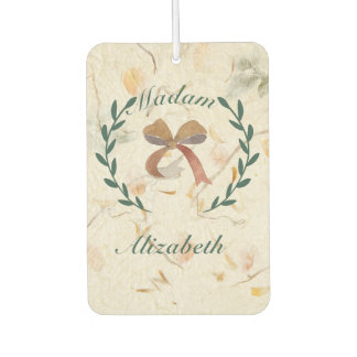 Beautiful custom dried flowers Kraft paper Air Freshener