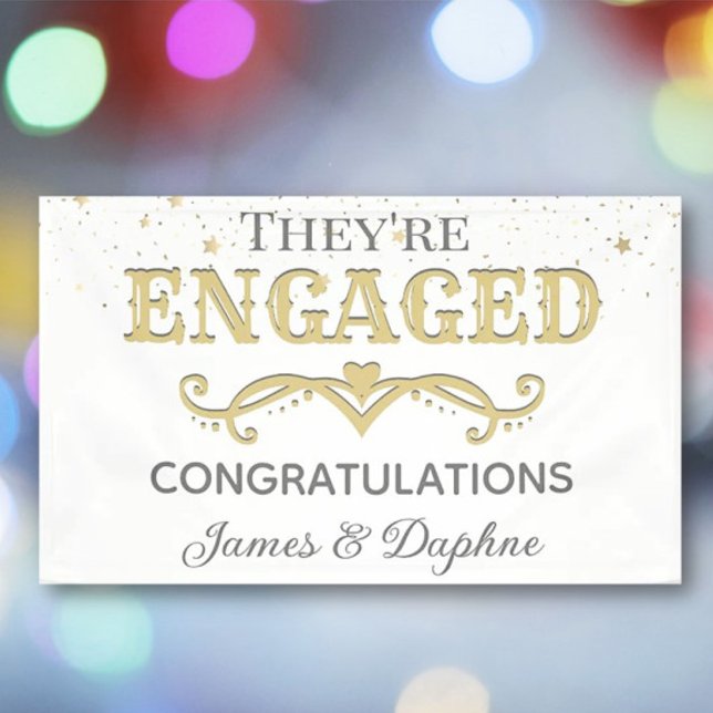 Beautiful CUSTOM engagement banner (Creator Uploaded)