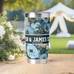 Beautiful Custom Ranunculus Drinkware For Wedding Insulated Tumbler