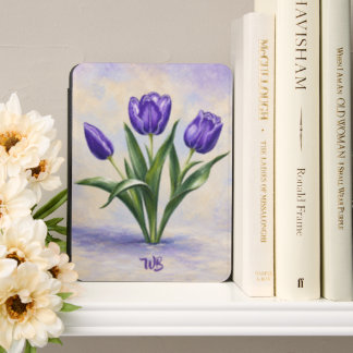 Beautiful Custom Tulips Kindle Cover