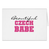 Beautiful Czech Babe (Front Horizontal)