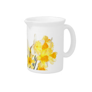 Beautiful Daffodils Pitcher