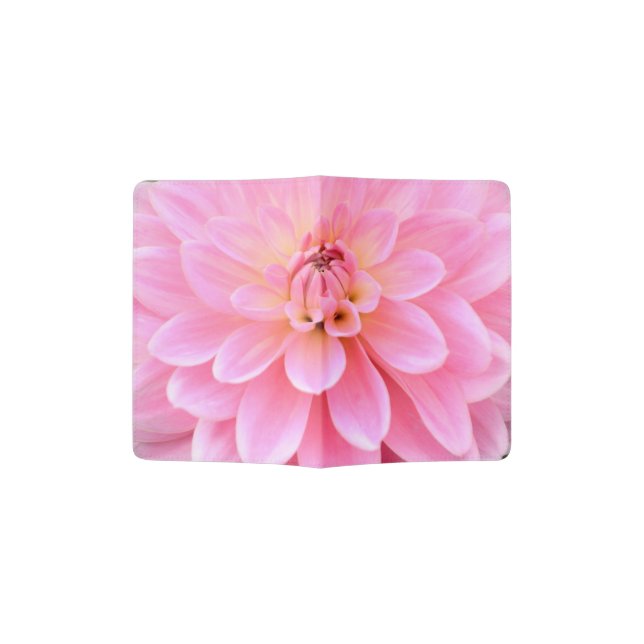Beautiful Dahlia (closeup) Passport Holder (Opened)