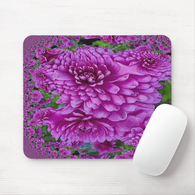 Beautiful Dahlias....... Mouse Pad (With Mouse)