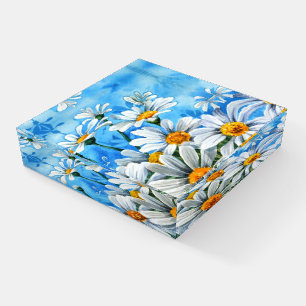 Beautiful Daisy Flowers Fine Art Paperweight