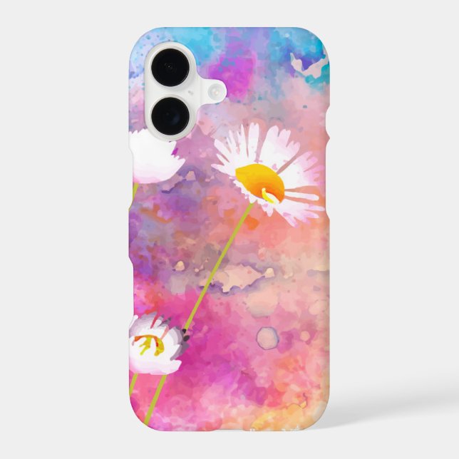 Beautiful Daisy Garden Flower Floral Art  iPhone Case (Back)