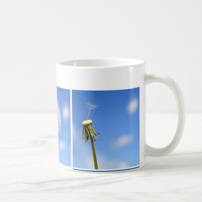 Beautiful dandelion coffee mug (Right)